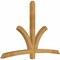 Ekena Millwork Davenport Rough Sawn Timber Gable Bracket, Western Red Cedar, 84"W x 56"H x 4"D x 4"F, 16/12 Pitch GBW084X56X0404DAV00RWR - alternate 3